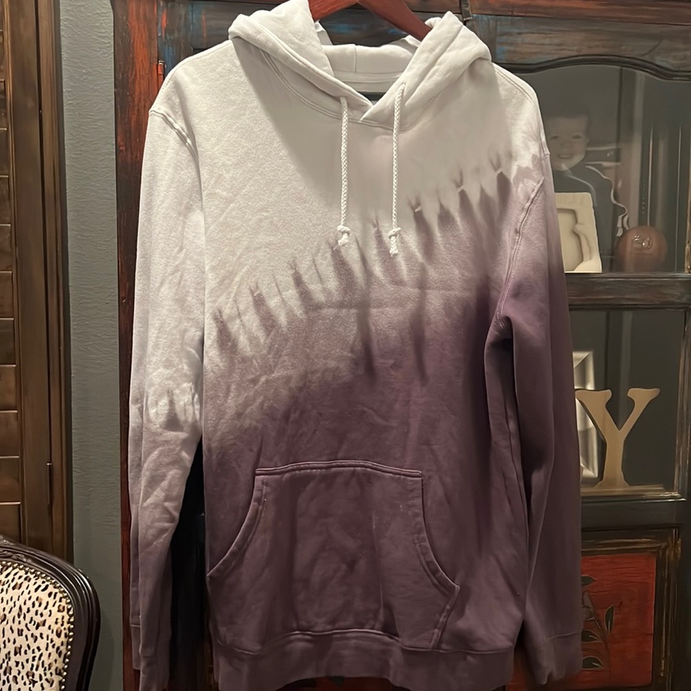 PacSun Grey Tye Dye Hoodie
